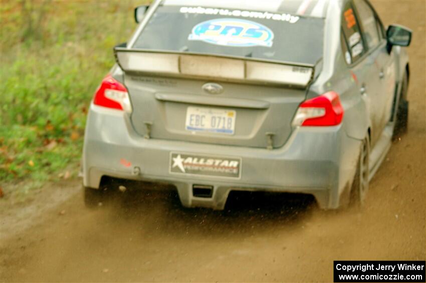 Zach Jacques / Ron Jacques Subaru WRX STi on SS9, Silver-Arvon I.