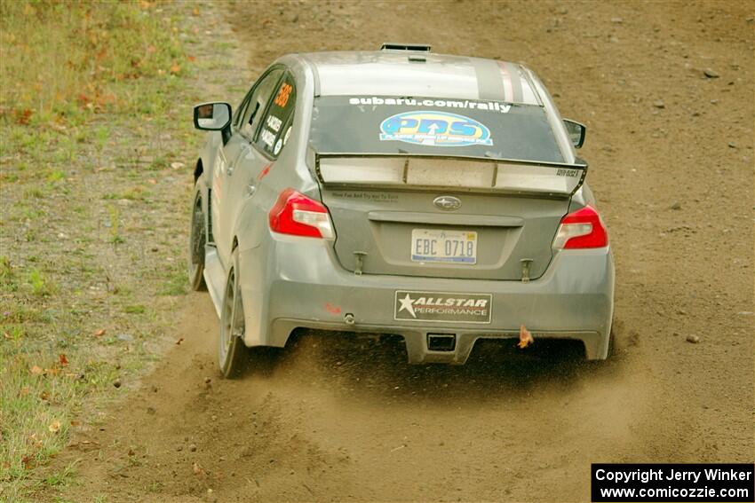 Zach Jacques / Ron Jacques Subaru WRX STi on SS9, Silver-Arvon I.