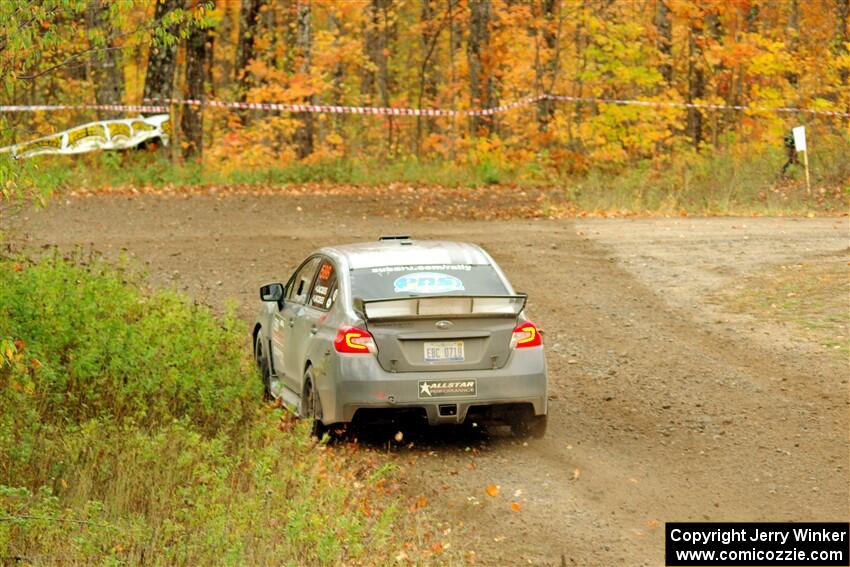 Zach Jacques / Ron Jacques Subaru WRX STi on SS9, Silver-Arvon I.