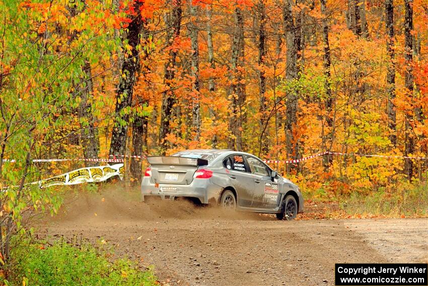 Zach Jacques / Ron Jacques Subaru WRX STi on SS9, Silver-Arvon I.