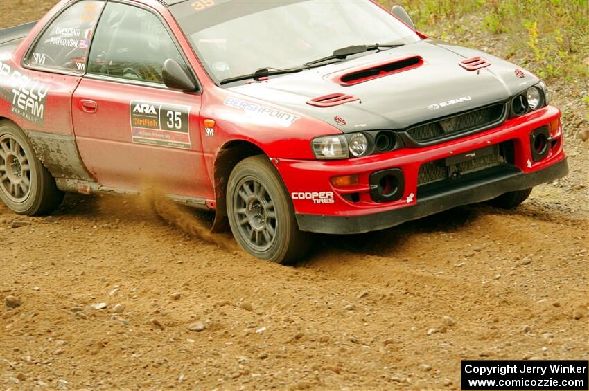 Mark Piatkowski / Aaron Crescenti Subaru Impreza 2.5RS on SS9, Silver-Arvon I.