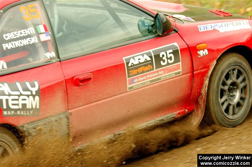 Mark Piatkowski / Aaron Crescenti Subaru Impreza 2.5RS on SS9, Silver-Arvon I.