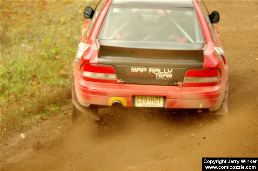 Mark Piatkowski / Aaron Crescenti Subaru Impreza 2.5RS on SS9, Silver-Arvon I.