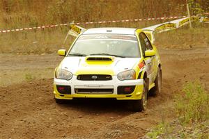 Mark Williams / Steve Harrell Subaru WRX STi on SS9, Silver-Arvon I.