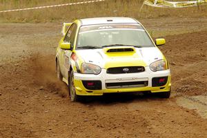 Mark Williams / Steve Harrell Subaru WRX STi on SS9, Silver-Arvon I.