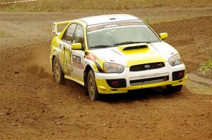 Mark Williams / Steve Harrell Subaru WRX STi on SS9, Silver-Arvon I.