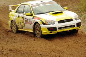 Mark Williams / Steve Harrell Subaru WRX STi on SS9, Silver-Arvon I.