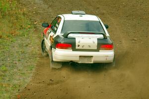 Chris Barribeau / Alex Ferencz Subaru Impreza RS on SS9, Silver-Arvon I.