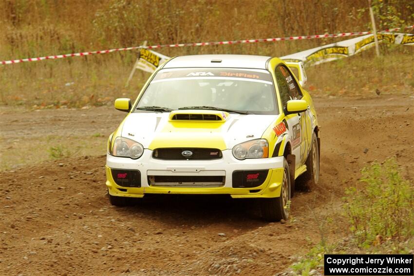 Mark Williams / Steve Harrell Subaru WRX STi on SS9, Silver-Arvon I.