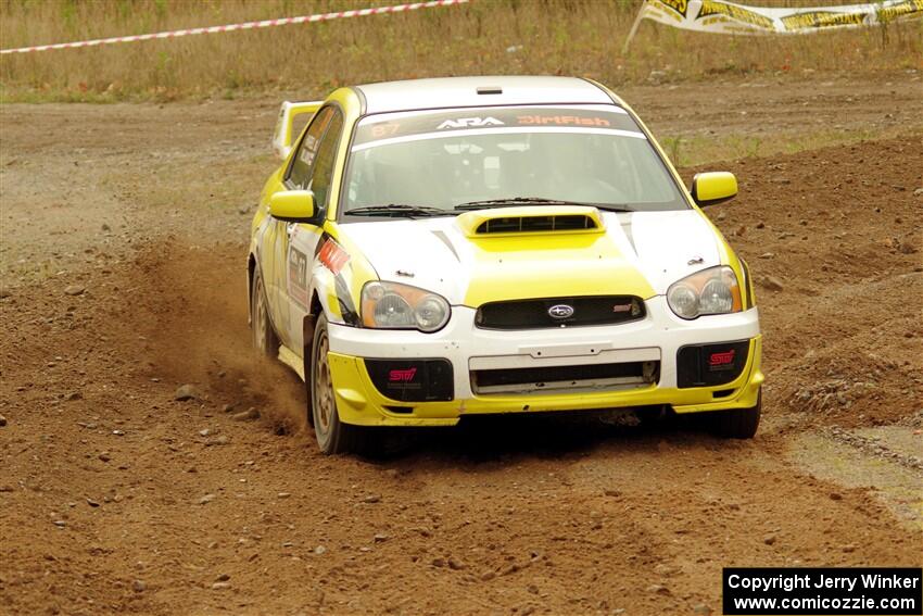 Mark Williams / Steve Harrell Subaru WRX STi on SS9, Silver-Arvon I.