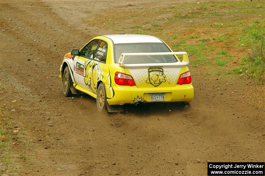 Mark Williams / Steve Harrell Subaru WRX STi on SS9, Silver-Arvon I.