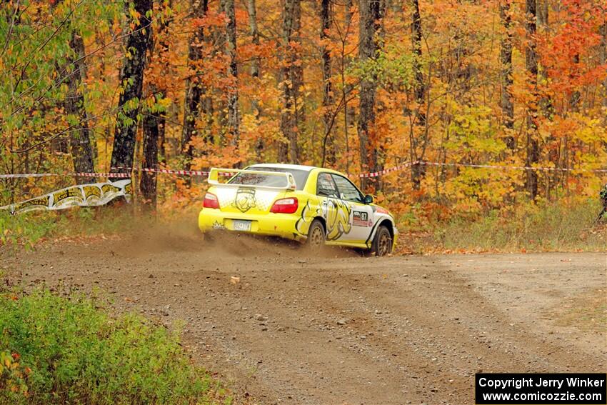 Mark Williams / Steve Harrell Subaru WRX STi on SS9, Silver-Arvon I.