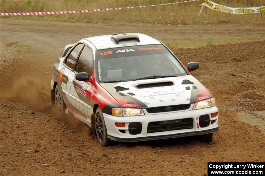 Chris Barribeau / Alex Ferencz Subaru Impreza RS on SS9, Silver-Arvon I.