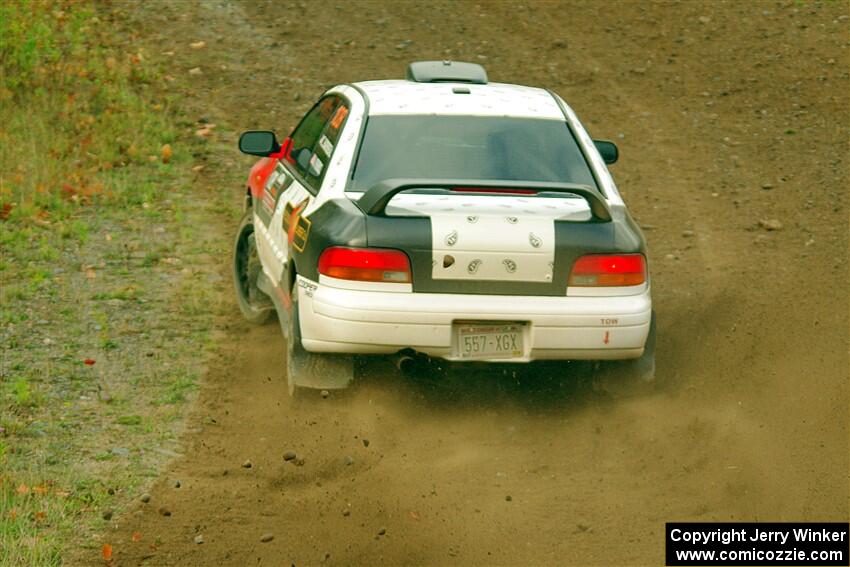 Chris Barribeau / Alex Ferencz Subaru Impreza RS on SS9, Silver-Arvon I.