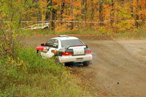 Chris Barribeau / Alex Ferencz Subaru Impreza RS on SS9, Silver-Arvon I.