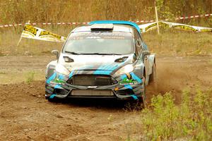 Dennis Romero / Eduardo Gomez Ford Fiesta R5 on SS9, Silver-Arvon I.