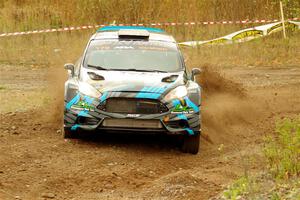 Dennis Romero / Eduardo Gomez Ford Fiesta R5 on SS9, Silver-Arvon I.