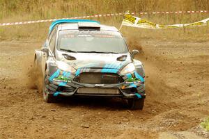 Dennis Romero / Eduardo Gomez Ford Fiesta R5 on SS9, Silver-Arvon I.