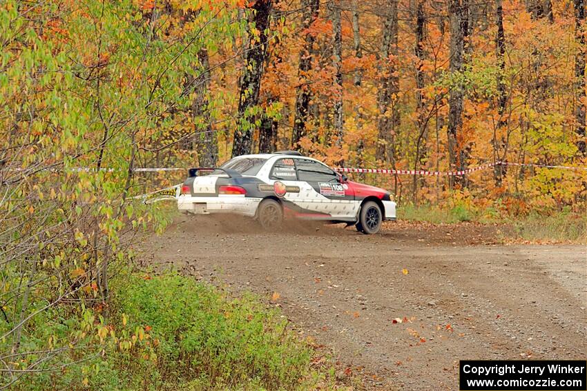 Chris Barribeau / Alex Ferencz Subaru Impreza RS on SS9, Silver-Arvon I.