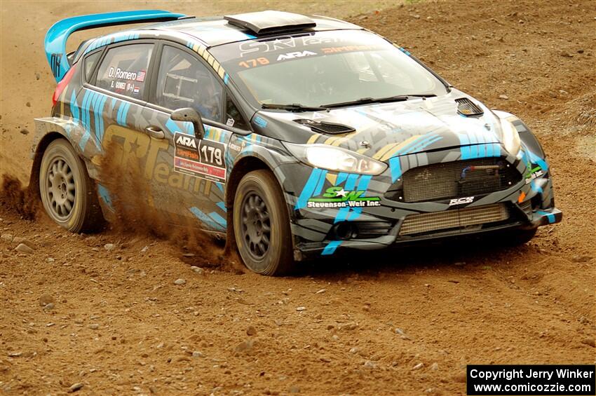 Dennis Romero / Eduardo Gomez Ford Fiesta R5 on SS9, Silver-Arvon I.