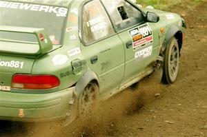 Geoff Weide / Derric Throne Subaru Impreza on SS9, Silver-Arvon I.