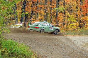 Geoff Weide / Derric Throne Subaru Impreza on SS9, Silver-Arvon I.