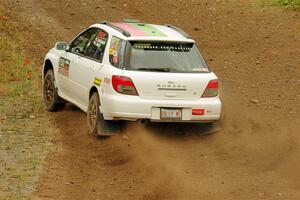 Ivo Draganov / Vladimir Yanev Subaru WRX Wagon on SS9, Silver-Arvon I.