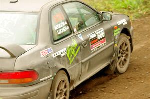 Jordan Locher / Tom Addison Subaru Impreza 2.5RS on SS9, Silver-Arvon I.