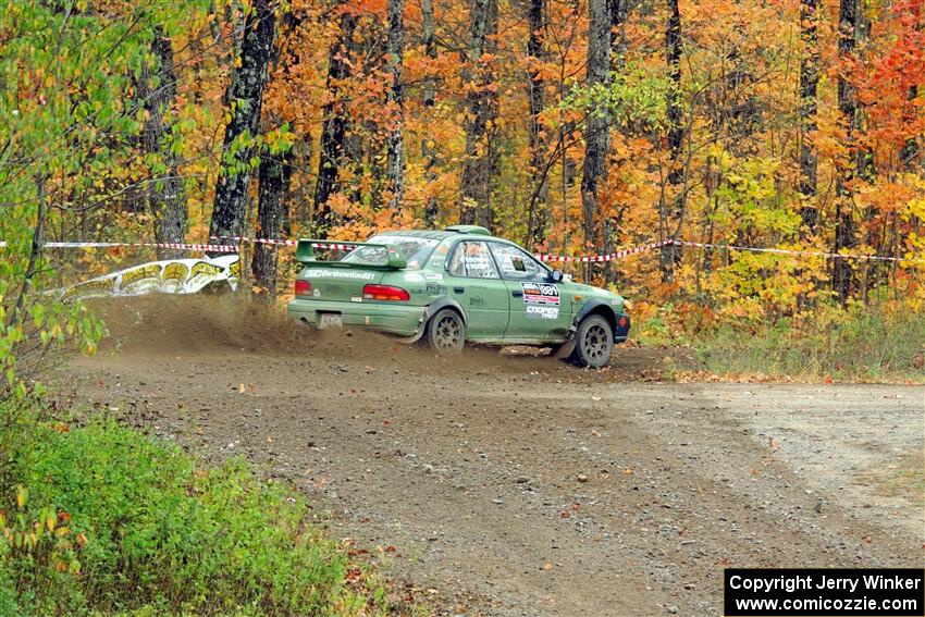 Geoff Weide / Derric Throne Subaru Impreza on SS9, Silver-Arvon I.