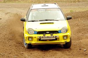 Greg Healey / Cindy Krolikowski Subaru Impeza Outback Sport on SS9, Silver-Arvon I.