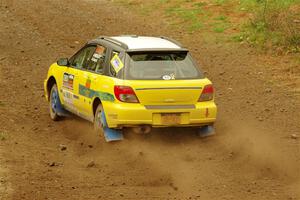 Greg Healey / Cindy Krolikowski Subaru Impeza Outback Sport on SS9, Silver-Arvon I.