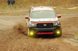 Chris Sladek / Gabriel Nieves Honda Passport on SS9, Silver-Arvon I.