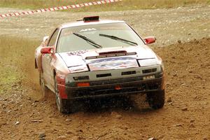 Al Dantes, Jr. / Keegan Helwig Mazda RX-7 LS on SS9, Silver-Arvon I.