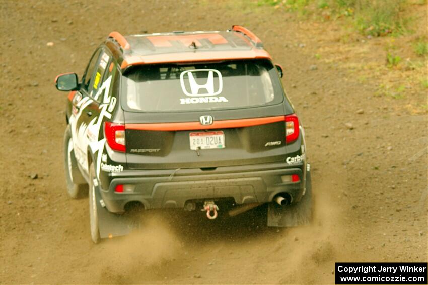 Chris Sladek / Gabriel Nieves Honda Passport on SS9, Silver-Arvon I.