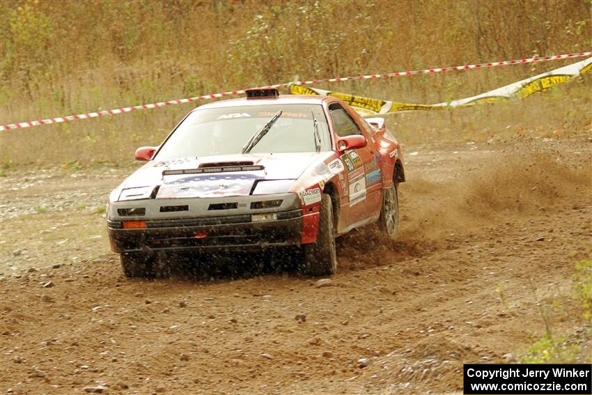 Al Dantes, Jr. / Keegan Helwig Mazda RX-7 LS on SS9, Silver-Arvon I.