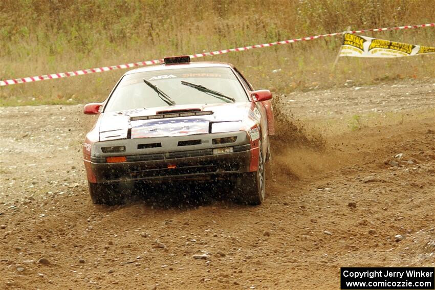 Al Dantes, Jr. / Keegan Helwig Mazda RX-7 LS on SS9, Silver-Arvon I.