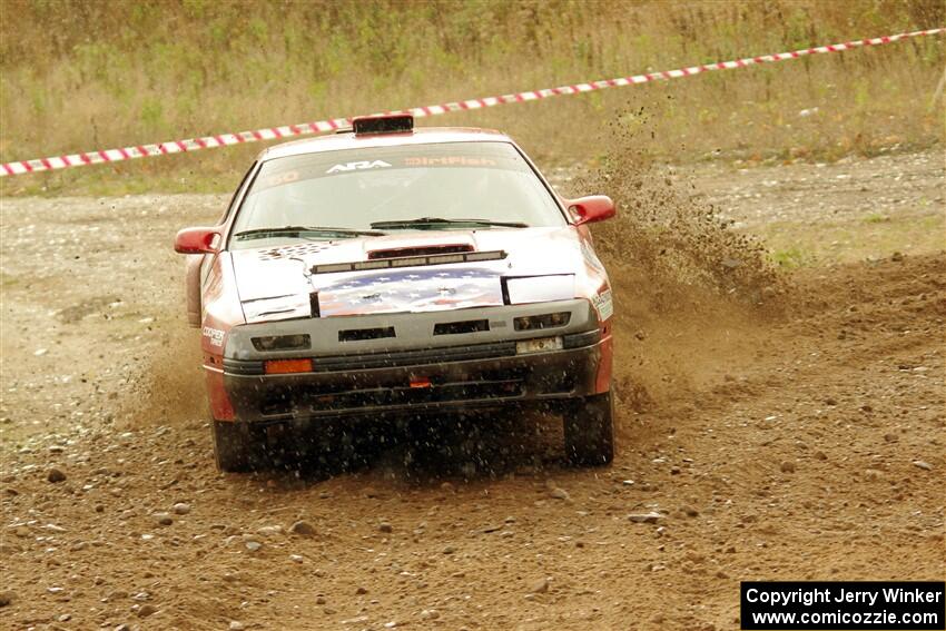 Al Dantes, Jr. / Keegan Helwig Mazda RX-7 LS on SS9, Silver-Arvon I.