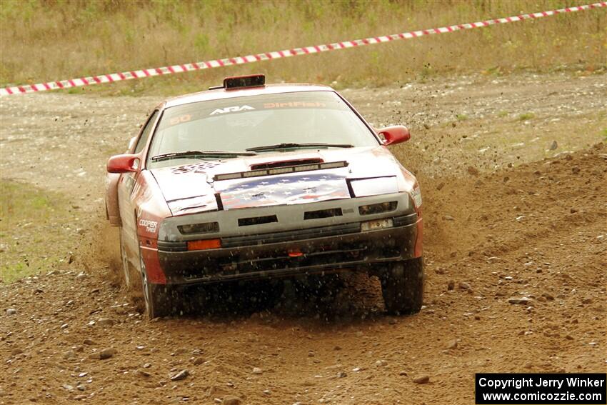 Al Dantes, Jr. / Keegan Helwig Mazda RX-7 LS on SS9, Silver-Arvon I.