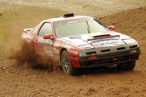 Al Dantes, Jr. / Keegan Helwig Mazda RX-7 LS on SS9, Silver-Arvon I.