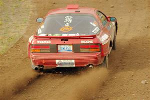 Al Dantes, Jr. / Keegan Helwig Mazda RX-7 LS on SS9, Silver-Arvon I.