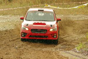 Phil Wearn / Jack Gillow-Wiles Subaru WRX STi on SS9, Silver-Arvon I.