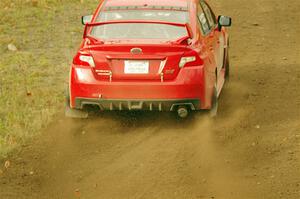 Phil Wearn / Jack Gillow-Wiles Subaru WRX STi on SS9, Silver-Arvon I.