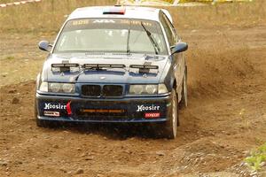 Ryan George / Heather Stieber-George BMW M3 on SS9, Silver-Arvon I.