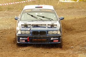 Ryan George / Heather Stieber-George BMW M3 on SS9, Silver-Arvon I.