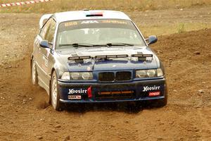 Ryan George / Heather Stieber-George BMW M3 on SS9, Silver-Arvon I.