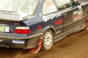 Ryan George / Heather Stieber-George BMW M3 on SS9, Silver-Arvon I.