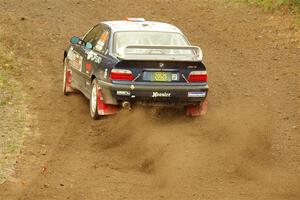 Ryan George / Heather Stieber-George BMW M3 on SS9, Silver-Arvon I.