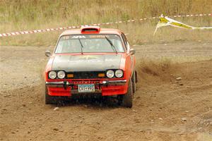 Mike Hurst / Michel Hoche-Mong Ford Capri on SS9, Silver-Arvon I.