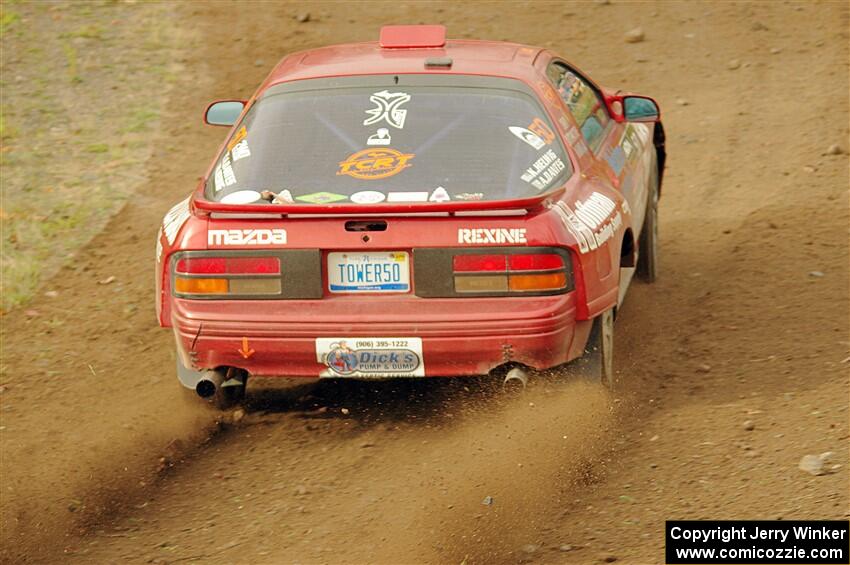 Al Dantes, Jr. / Keegan Helwig Mazda RX-7 LS on SS9, Silver-Arvon I.