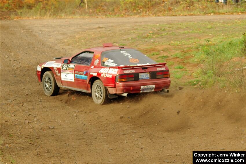 Al Dantes, Jr. / Keegan Helwig Mazda RX-7 LS on SS9, Silver-Arvon I.